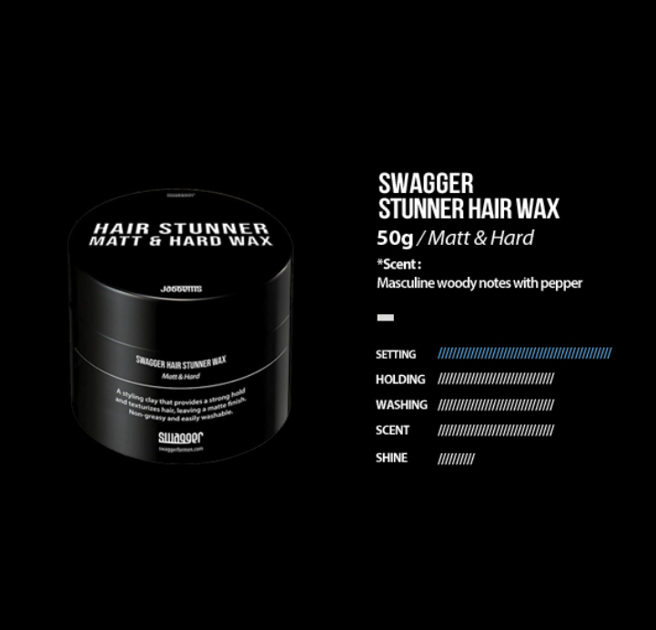 Hair Stunner Wax / Matt & Hard / 50g